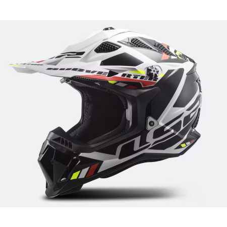 Kask firmy LS2 model Subverter Stomp White Black